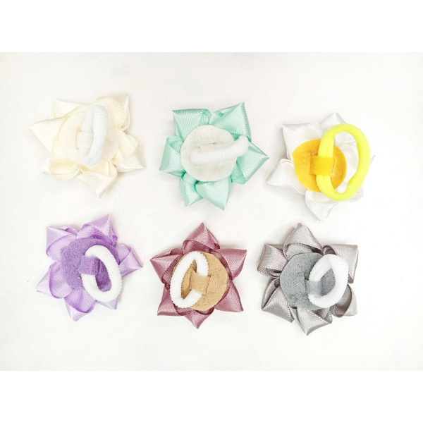 Mašle s gumičkou malé srdíčko