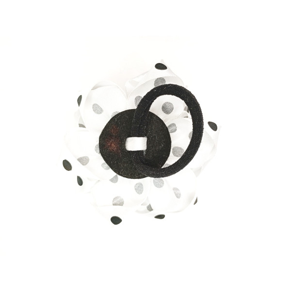 Mašle s gumičkou dalmatin