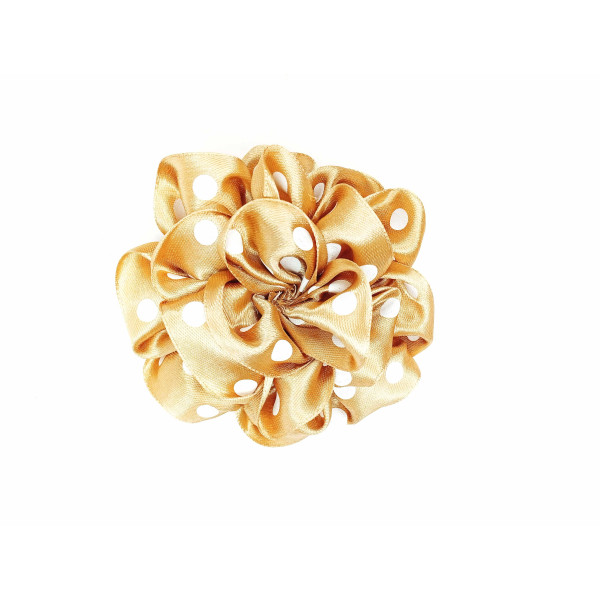 Mašle s gumičkou zlatá