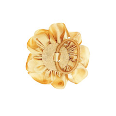 Mašle s gumičkou zlatá