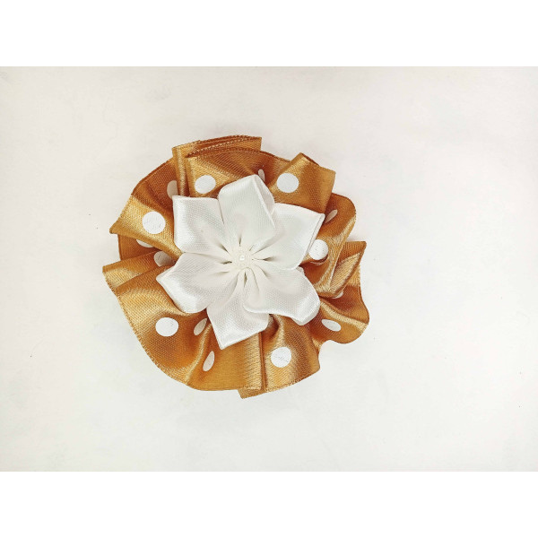 Mašle s gumičkou zlatá hvězda