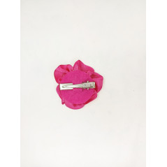 Mašle do vlasů kytička růžová