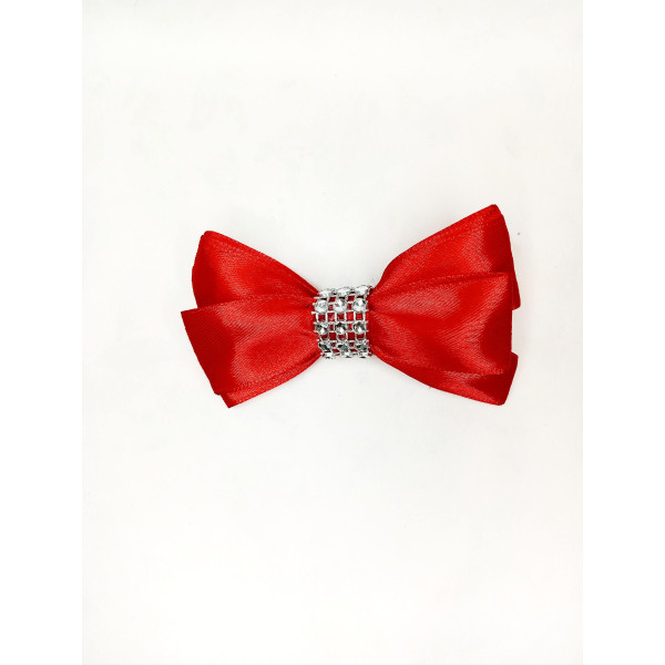 Mašle do vlasu mašlička červená