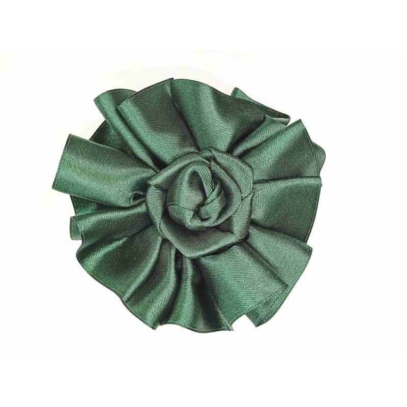 Mašle do vlasů velká zelená