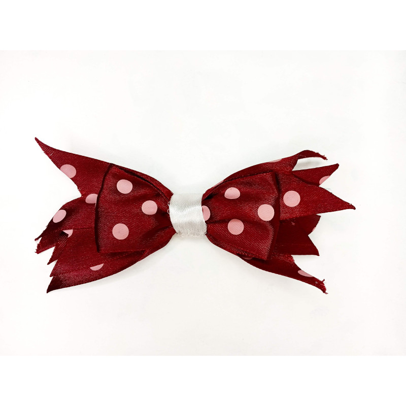 Mašle do vlasů červená