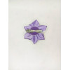 Mašle do vlasů fialová hvězda