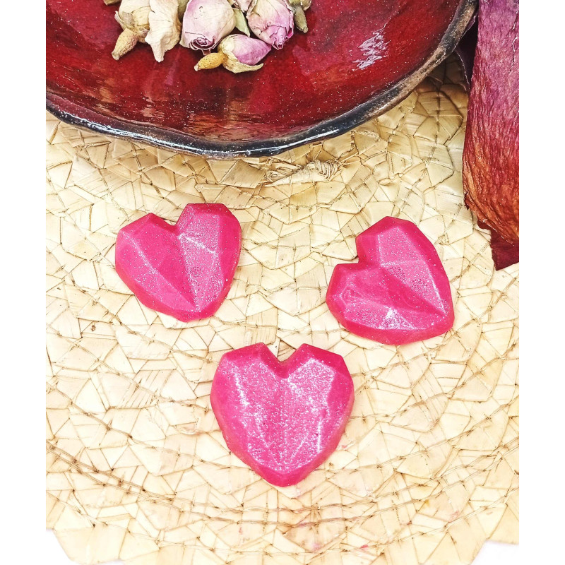 Malé srdíčko origami - červené