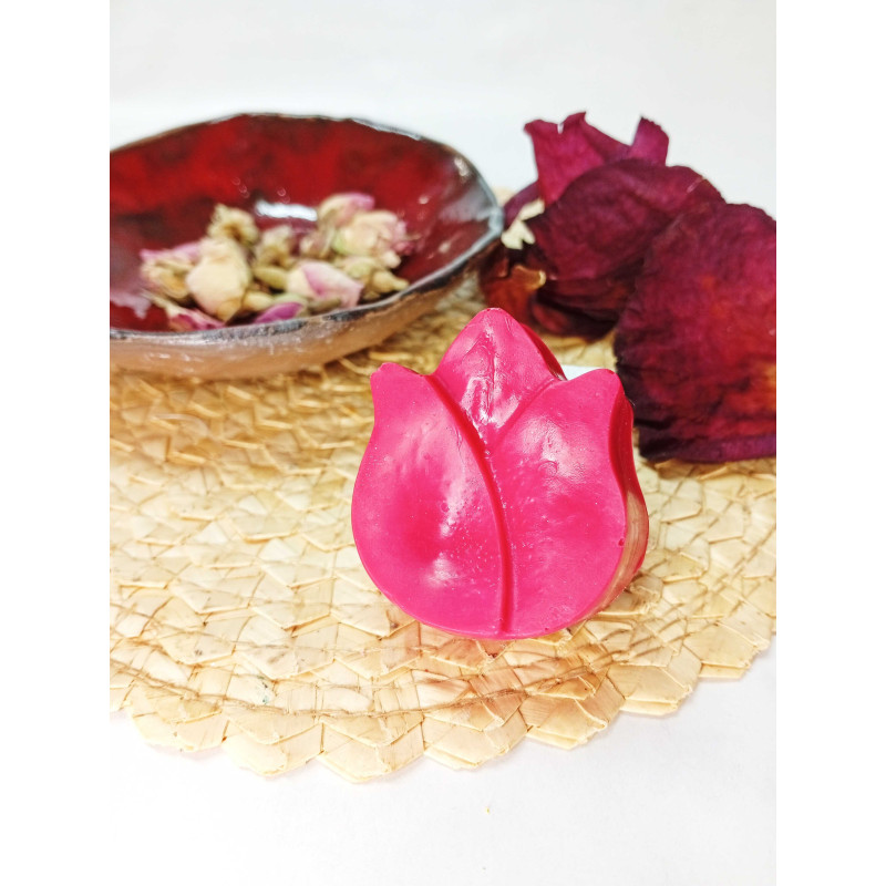 Tulipán 2D - červený