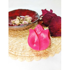 Tulipán 2D - červený