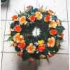 Pohřební věnec o průměru 50 cm