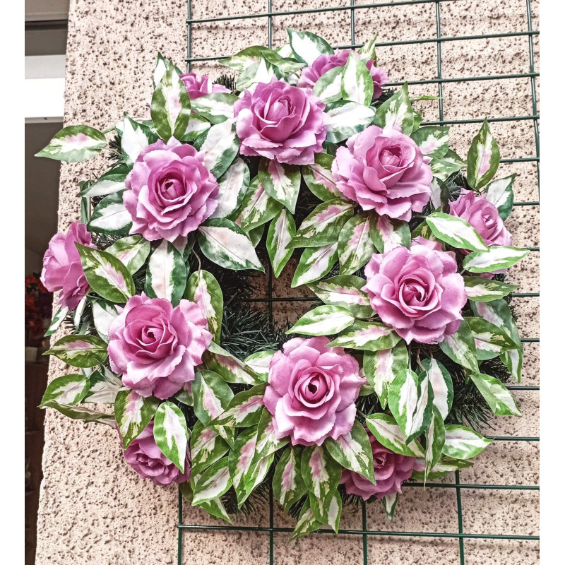 Pohřební věnec o průměru 60 cm