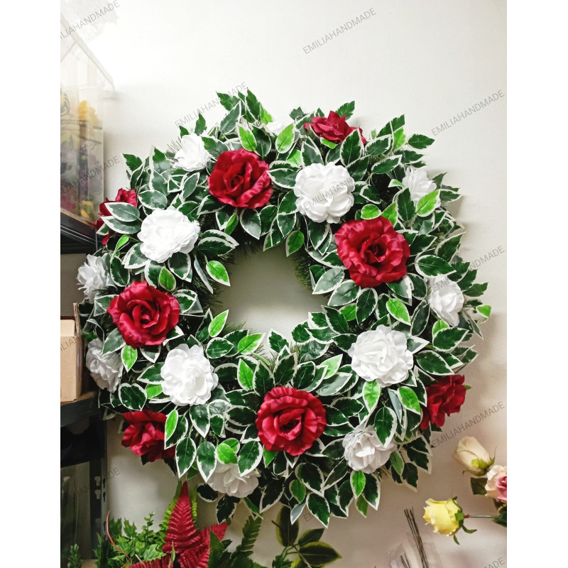 Pohřební věnec o průměru 80-100 cm