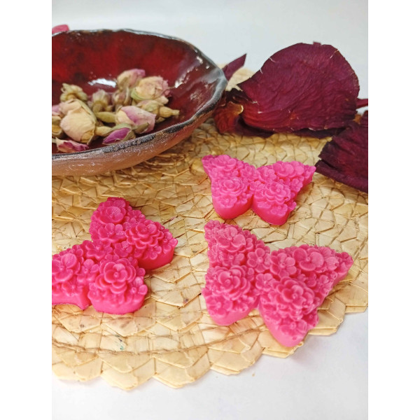 Mýdlový motýl - červený