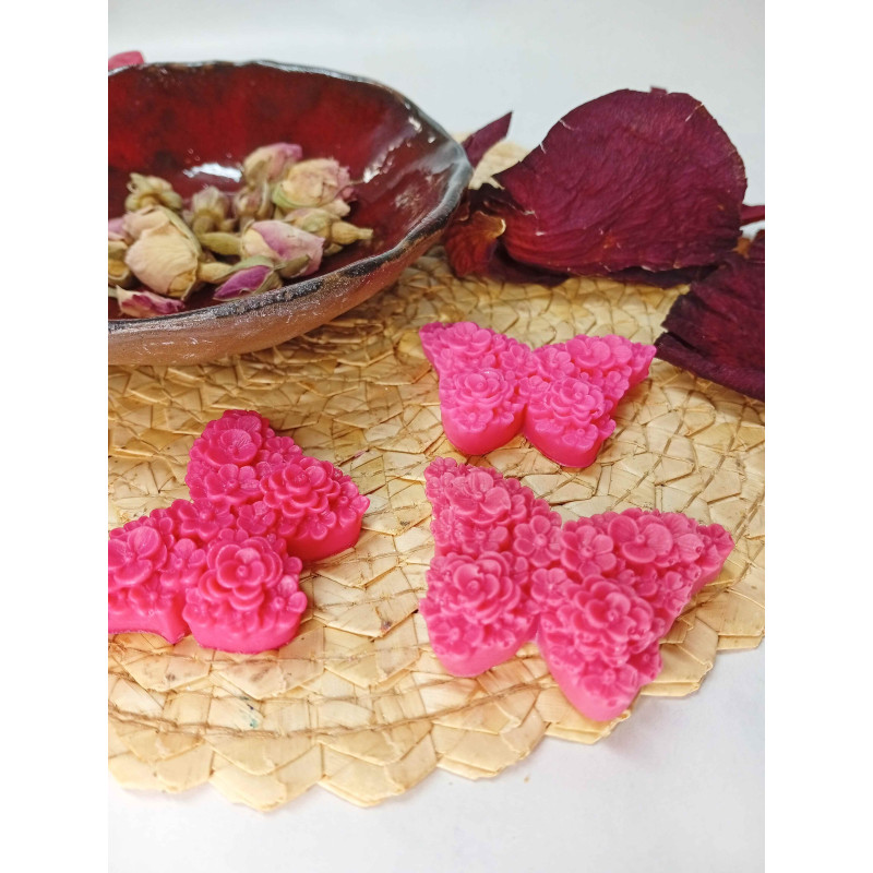 Mýdlový motýl - červený