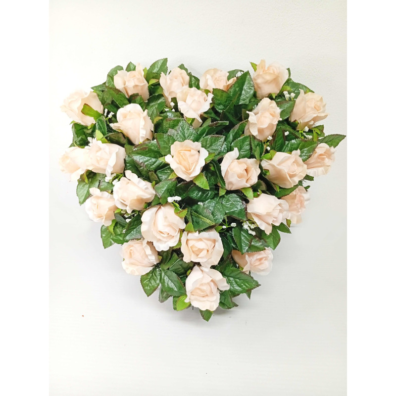 Srdce o průměru 45x45 cm