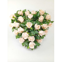 Srdce o průměru 45x45 cm