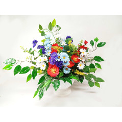 Kompozice luční květy