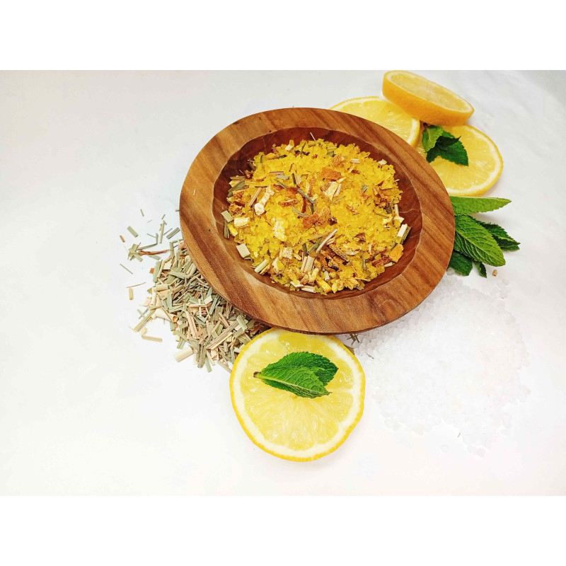 Koupací sůl citronová party